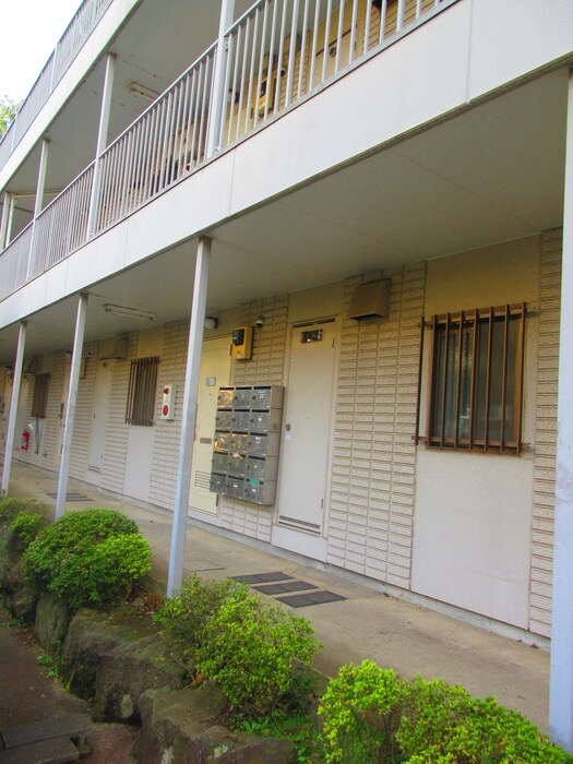 緑成館のエントランス部分