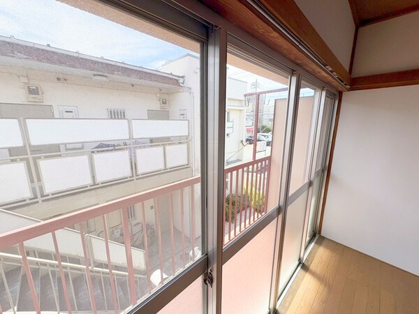 室内からの展望