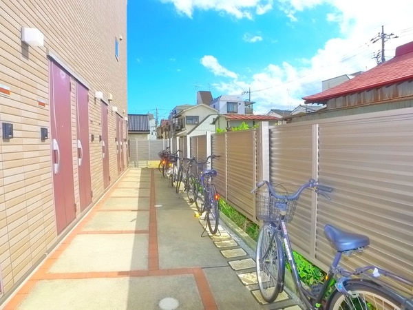 バイク置き場