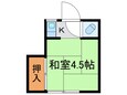 寿ハイムの間取図