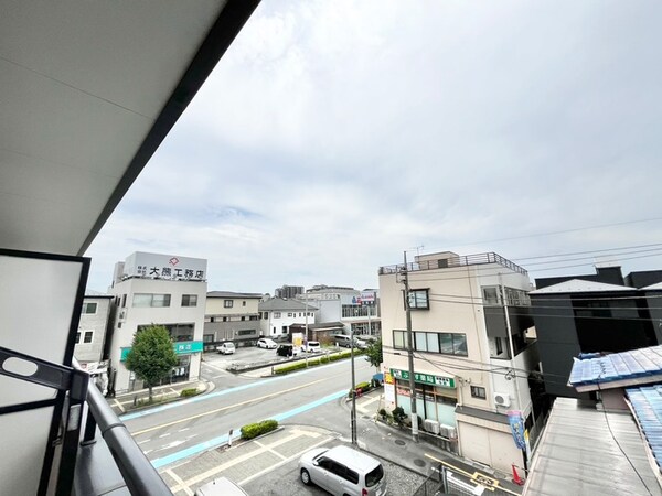室内からの展望