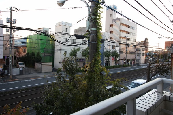 室内からの展望