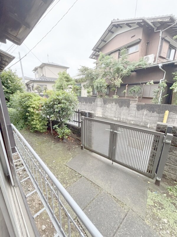 室内からの展望