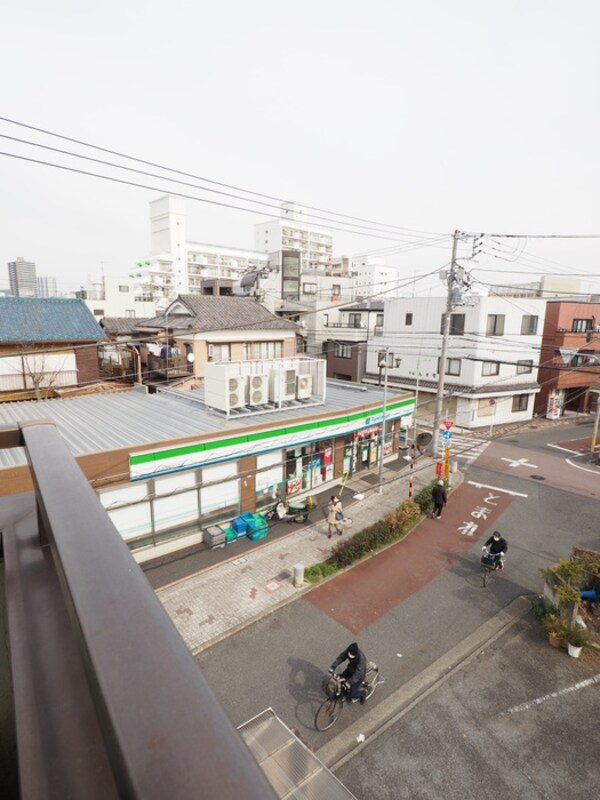 室内からの展望