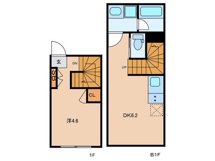BellStage　新宿四谷の間取り図