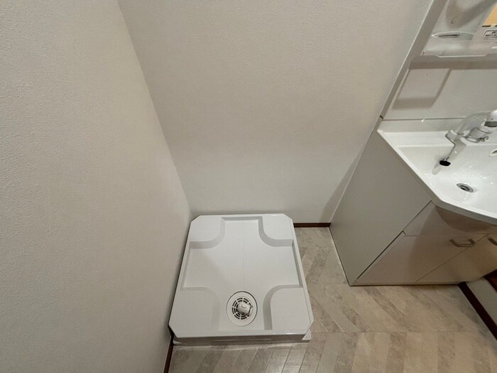 chattet(ｼｬﾄｯﾄ/猫と一緒に)の洗濯機置場