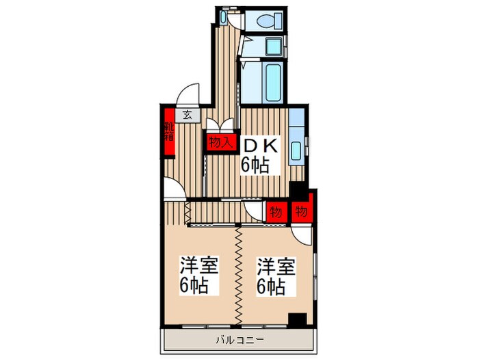 佐藤ビルの間取り図