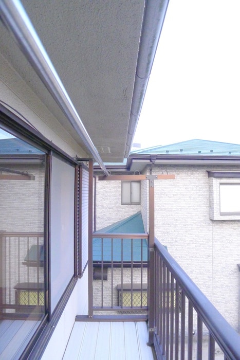 グランドハイツコタケの室内からの展望