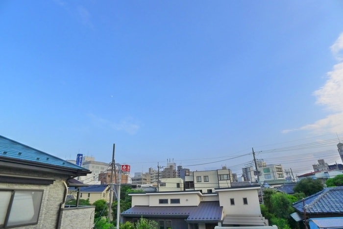 グランドハイツコタケの室内からの展望