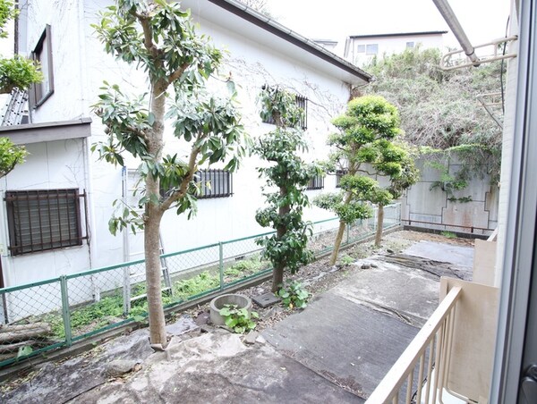 室内からの展望