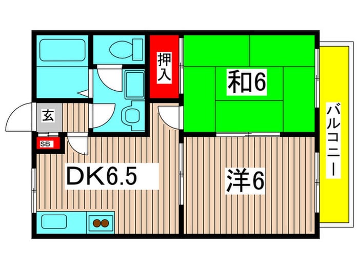 ボナールの間取り図