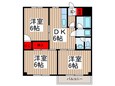 ビラ－ジュの間取図