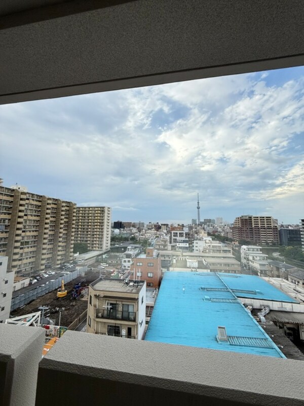 室内からの展望