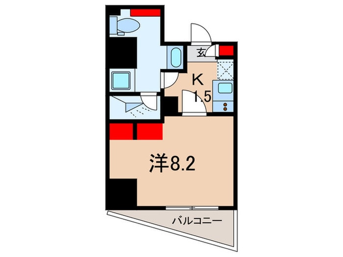 TRACK八丁堀の間取り図