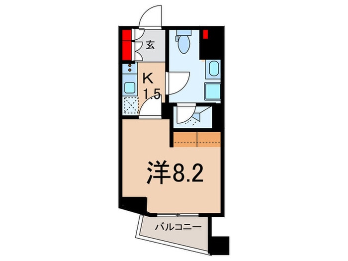 TRACK八丁堀の間取り図