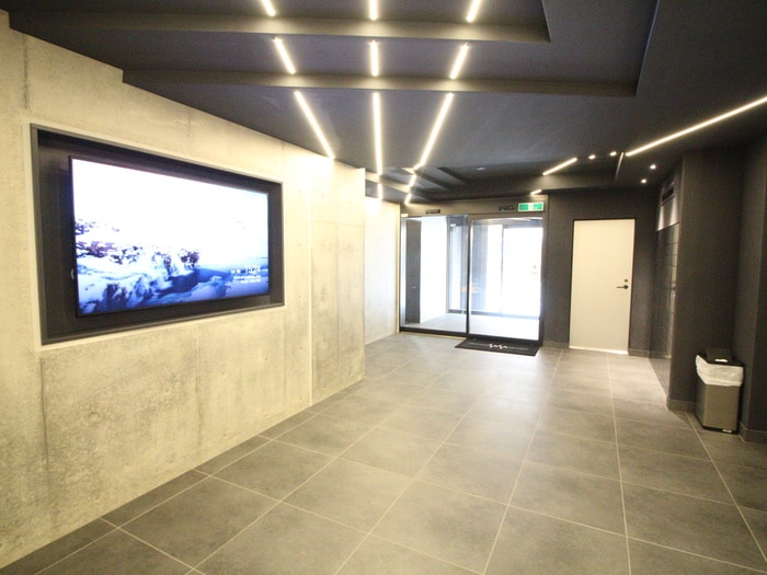 TRACK八丁堀のエントランス部分