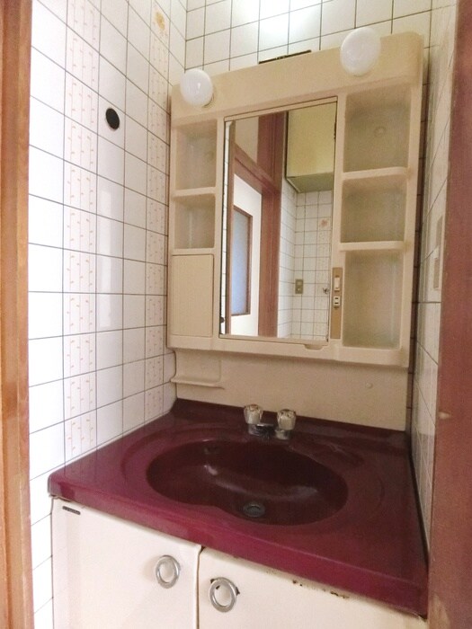 仮）三ケ島戸建の洗面