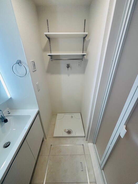 セレスティア西綾瀬の洗濯機置場