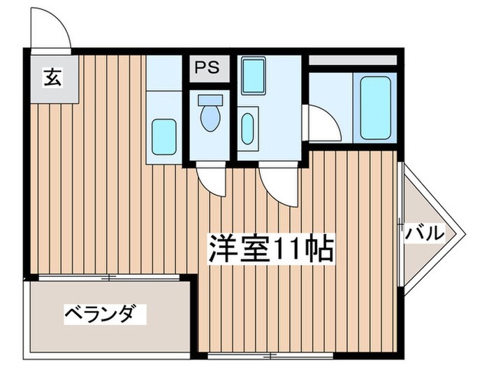 パークヒルズ美堀の間取り図