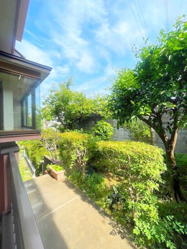 室内からの展望