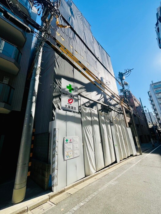 ポンピエール板橋本町の建築中