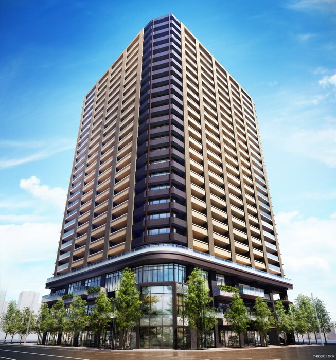 物件外観写真1　(建築中)