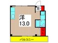 フラワーコーポの間取図