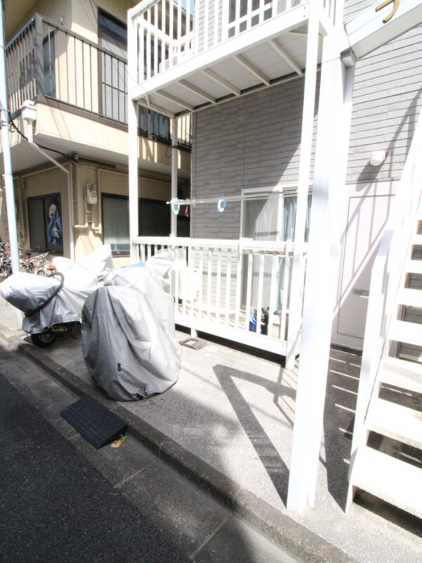 バイク置き場