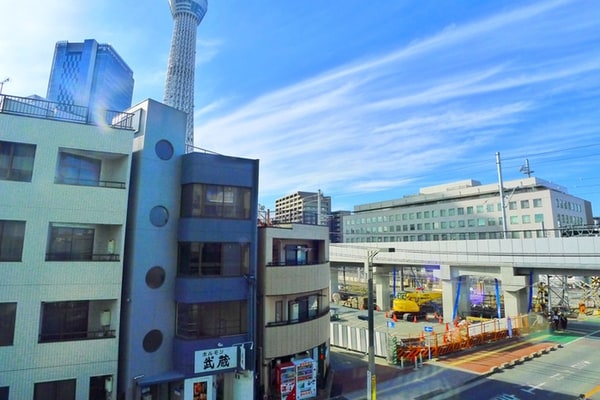 室内からの展望