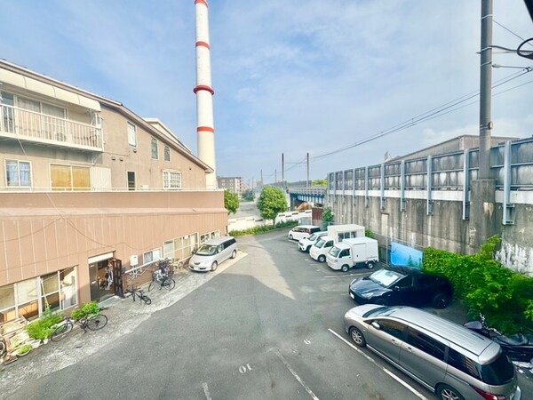 室内からの展望