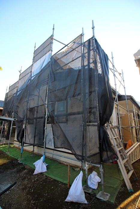 物件外観写真2　(建築中)