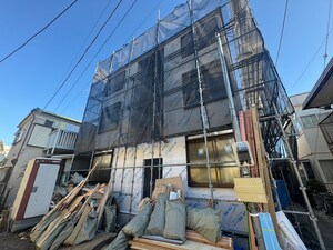 仮）鶴見市場新築アパート外観写真