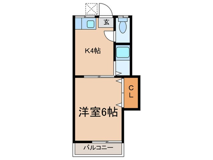 ハイムクリエイションの間取り図
