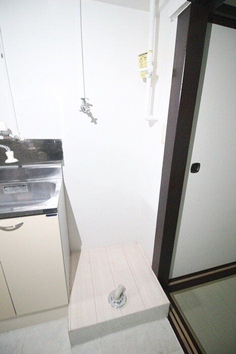 コーポなかやまの洗濯機置場