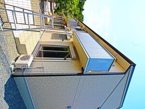 越の山ハイツA外観写真