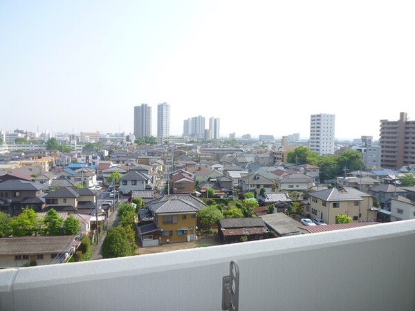 室内からの展望