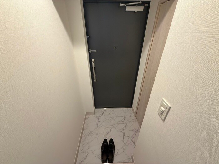 ｺﾝﾌｫﾘｱ・ﾘｳﾞ豊洲ｷｬﾅﾙの玄関