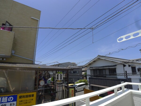 室内からの展望