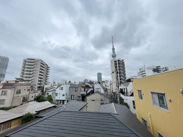 室内からの展望