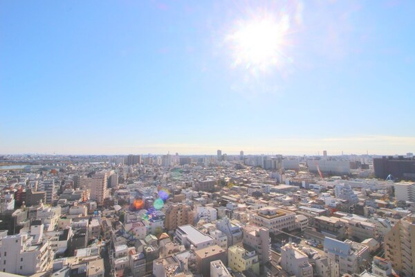 室内からの展望