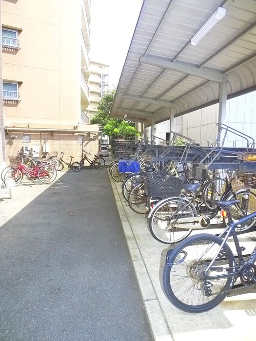 カーサアルマーレの駐輪場