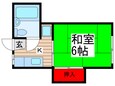 大野アパ－トの間取図