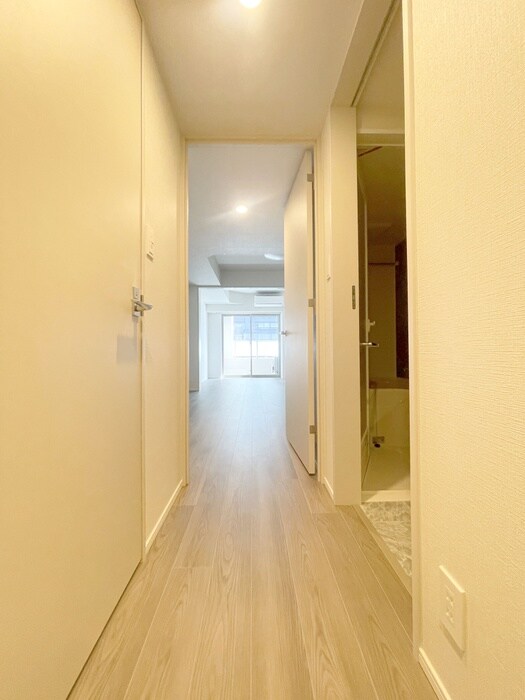 クラリティア綾瀬の廊下