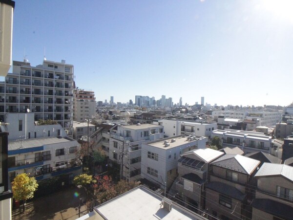 室内からの展望