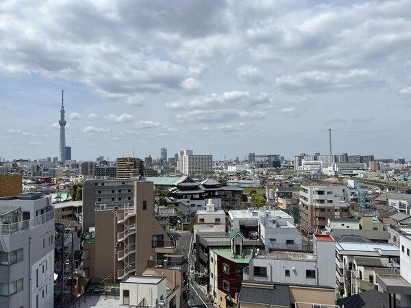 室内からの展望