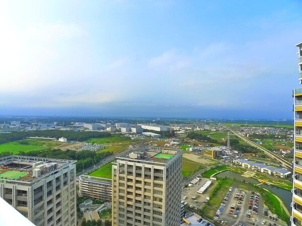 室内からの展望
