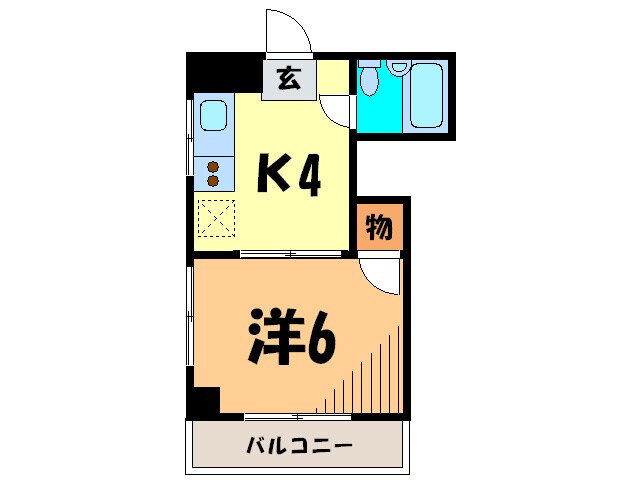 メゾンドギオンの間取り図