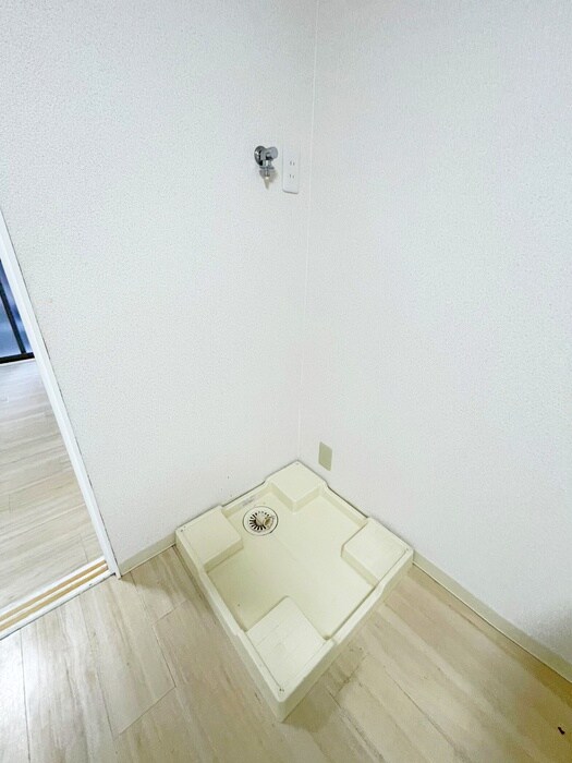 メゾンドギオンの洗濯機置場