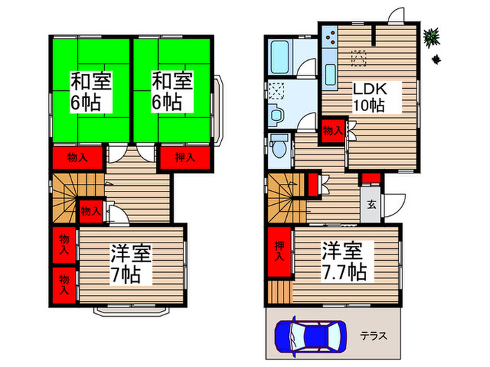 間取図