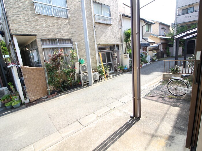 南ハイツの室内からの展望